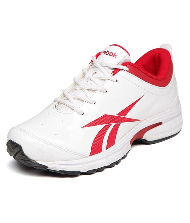 Reebok White & Red Jogging Shoes - Buy Reebok White & Red Jogging Shoes ...