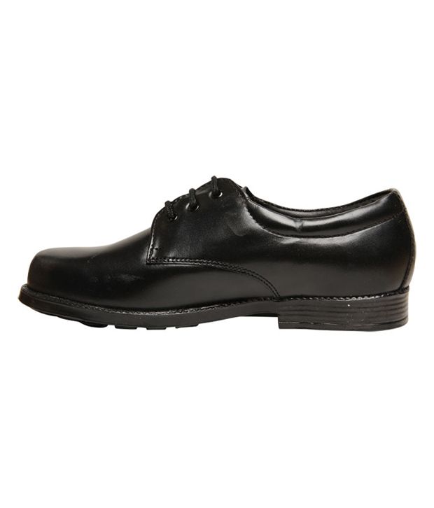 Bata Black Leather School Shoes For Kids Price in India Buy Bata Black
