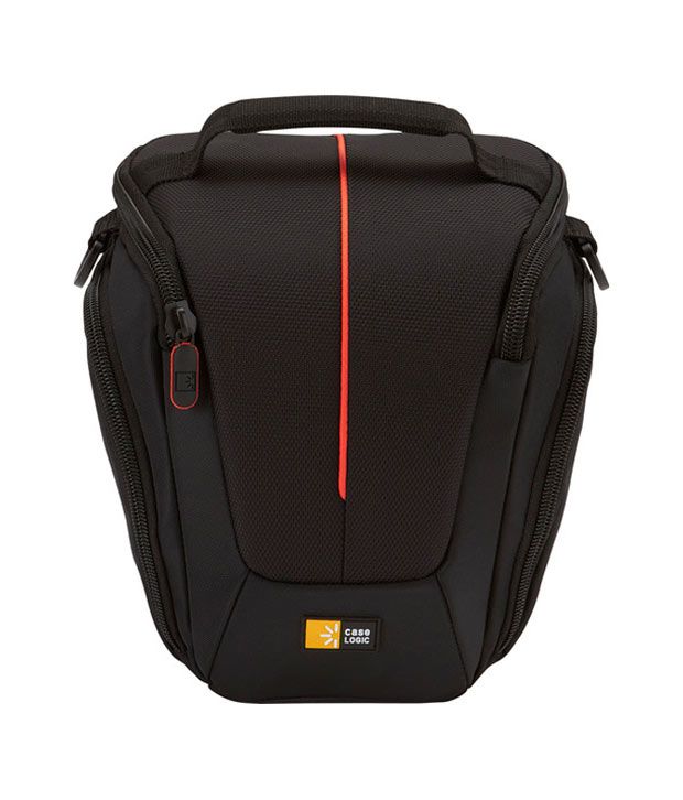 Case Logic DCB306 SLR Camera Holster Carry Bag Case Black Nylon