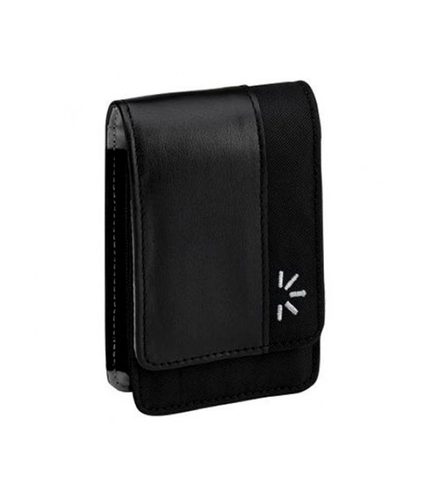 Case Logic EDC1 Digital Camera Photo Carry Bag Case Black Leather