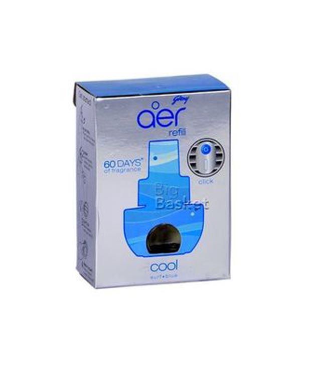 Godrej Aer Car Freshener Refill Cool Surf Blue 60 Days Buy Godrej Aer