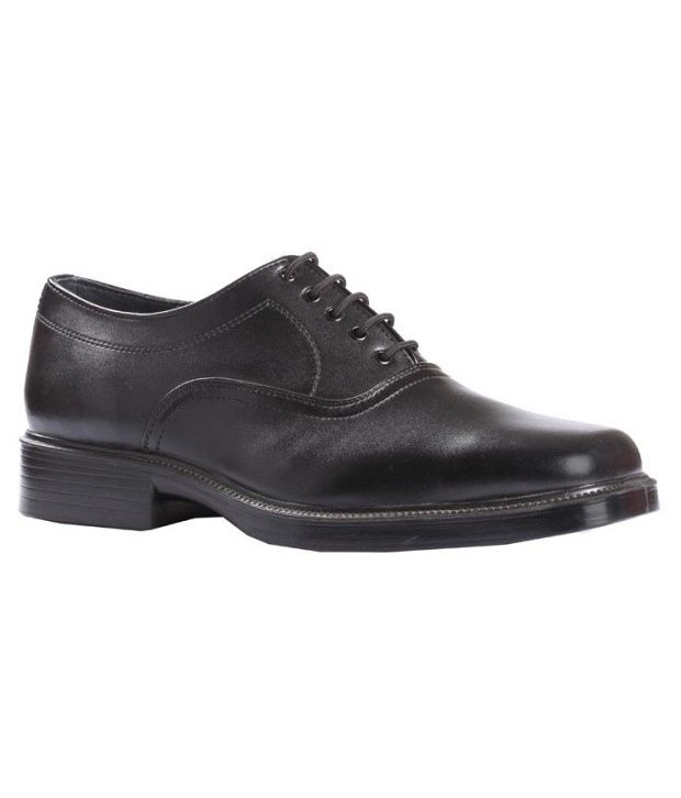 liberty men's black formal shoes