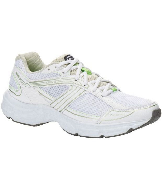 Kalenji Ekiden 75 White & Green Running Shoes 8216819 - Buy Kalenji ...