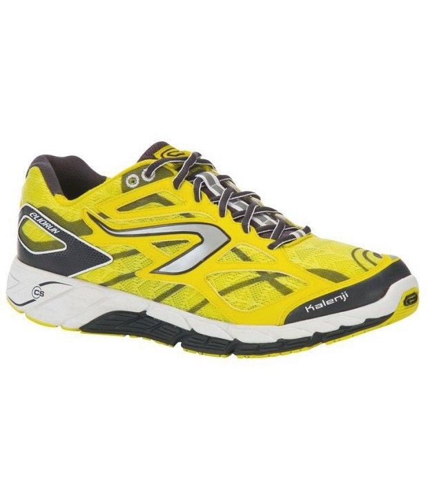 Kalenji Eliorun Yellow Running Shoes 