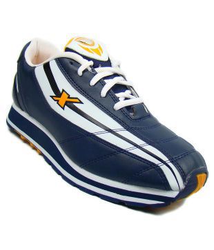 Sparx Navy Blue \u0026 White Running Shoes 