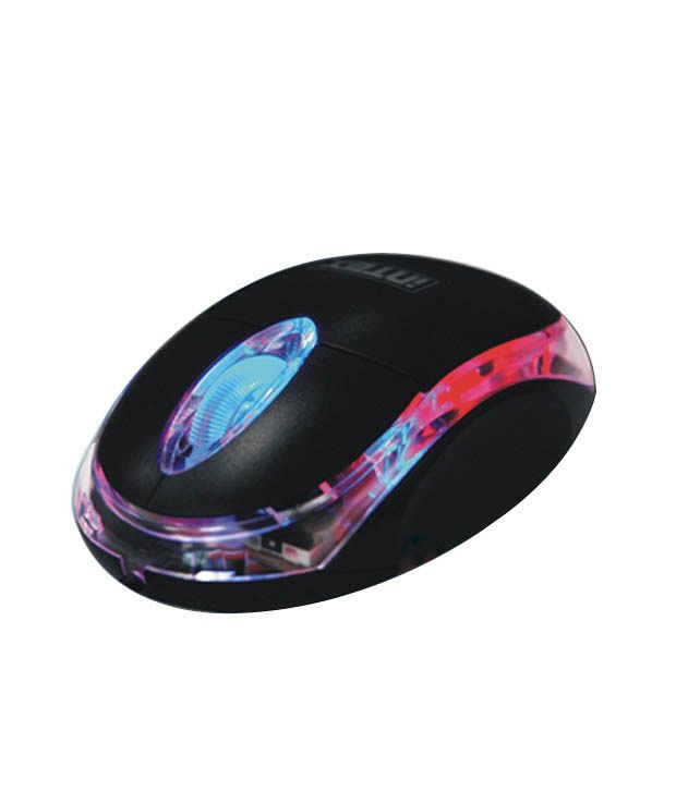 Intex Optical Mouse Little Wonder Black Ps2