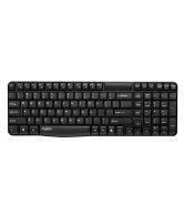 Rapoo e1050 Black Wireless Desktop Keyboard Keyboard