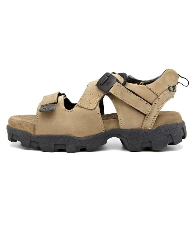 woodland beige sandals