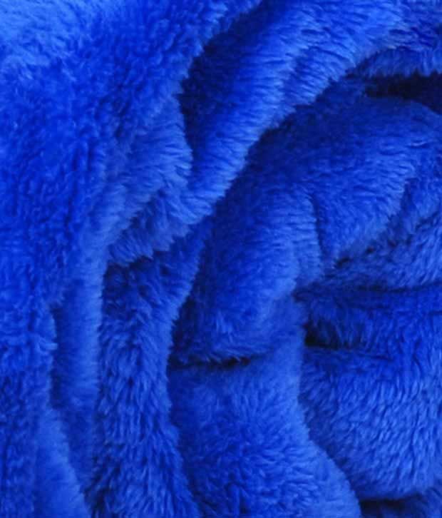 Titlis Zara Neon Blue Single Coral Blanket Buy Titlis Zara Neon Blue Single Coral Blanket