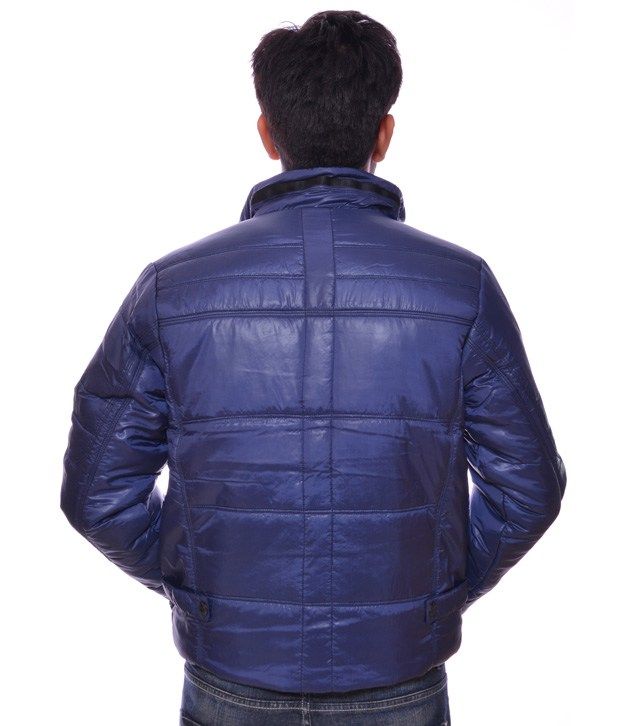 Duke Royal Blue Hooded Padded Jacket Buy Duke Royal Blue Hooded
