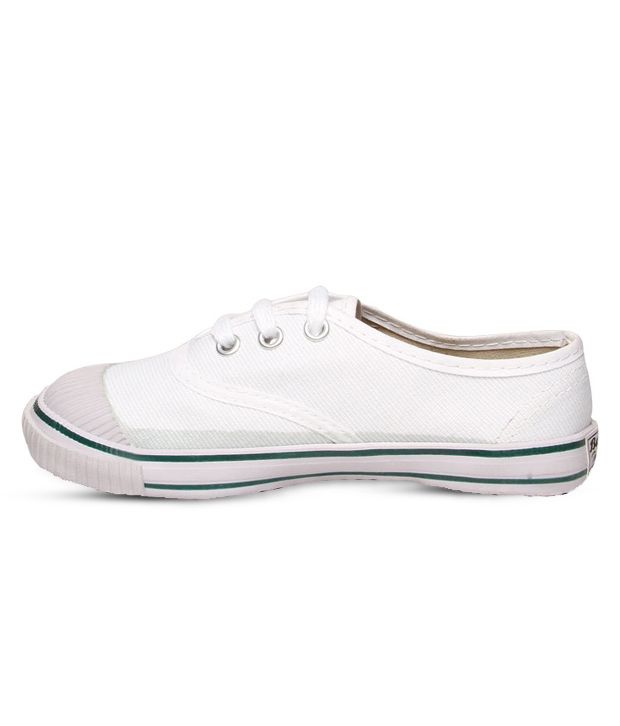 Bata Perfect White Tennis Shoes For Kids Price in India- Buy Bata ...