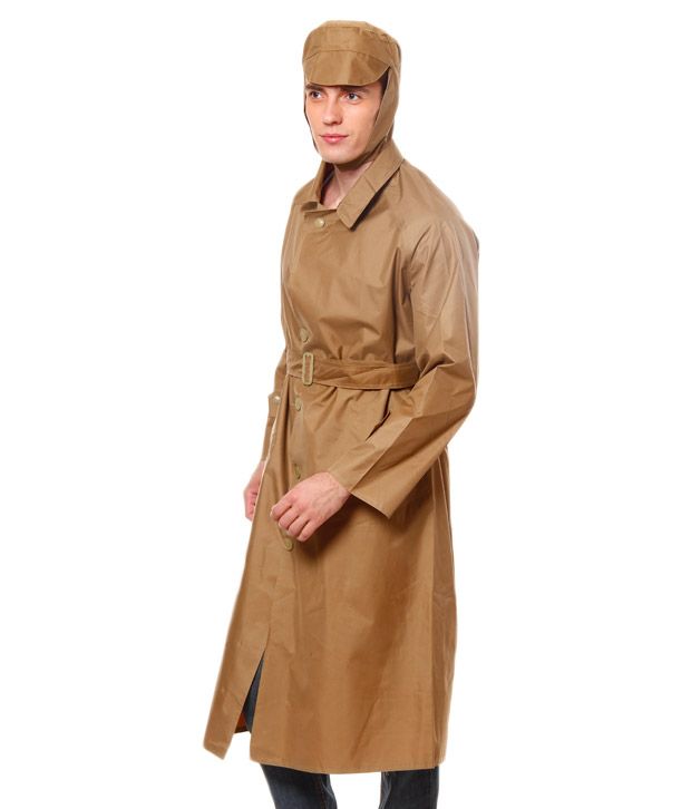 duckback rubber raincoat