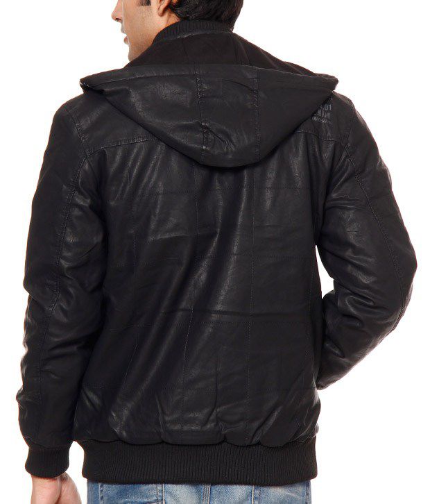 Fort Collins Elegant Black Leather Jacket - Buy Fort Collins Elegant ...
