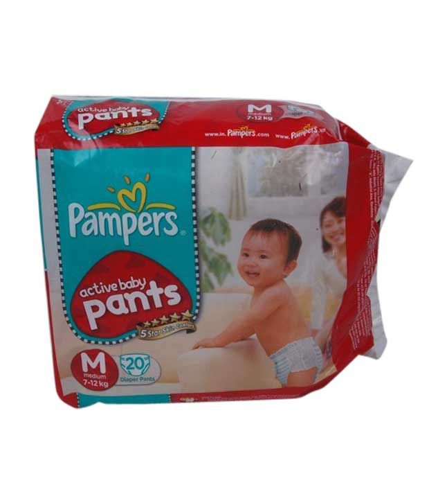 Pampers Active Baby Pants 5 star skin comfort-M(7-12Kg)-20 