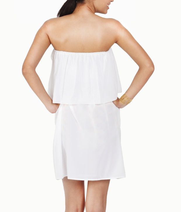 Buy The Beach Company White Cotton Beach Dress Online at Best Prices in