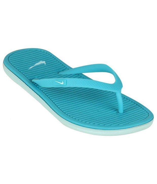 women's nike navy blue flip flops