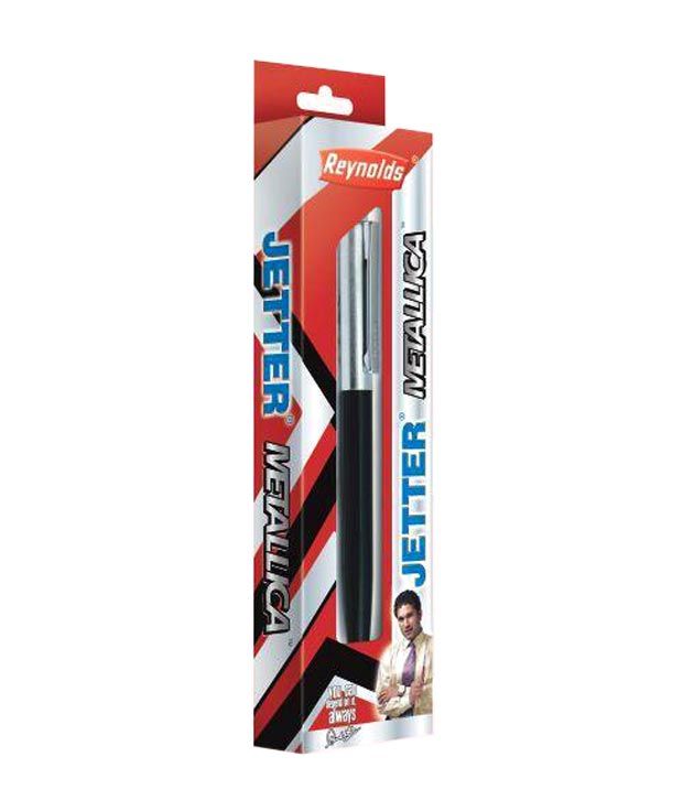 Reynolds R1 Jetter Metallica Ball Pen (Pack Of 5 Pens) Buy Online at