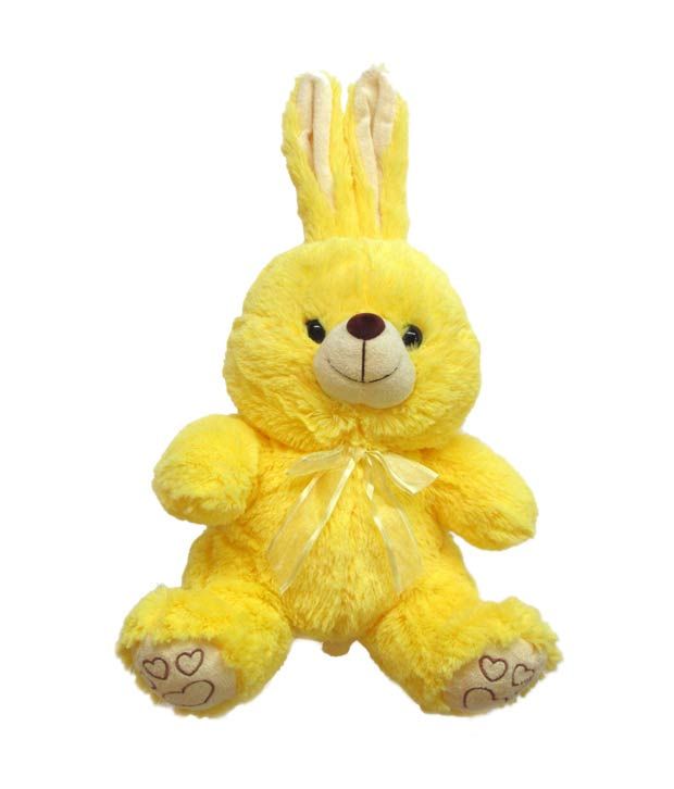 yellow bunny soft toy