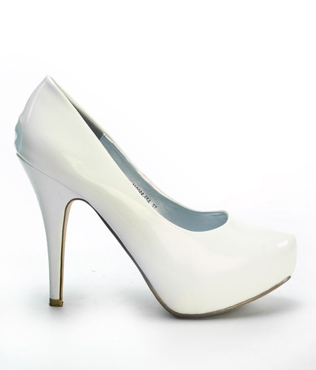 white pencil heels