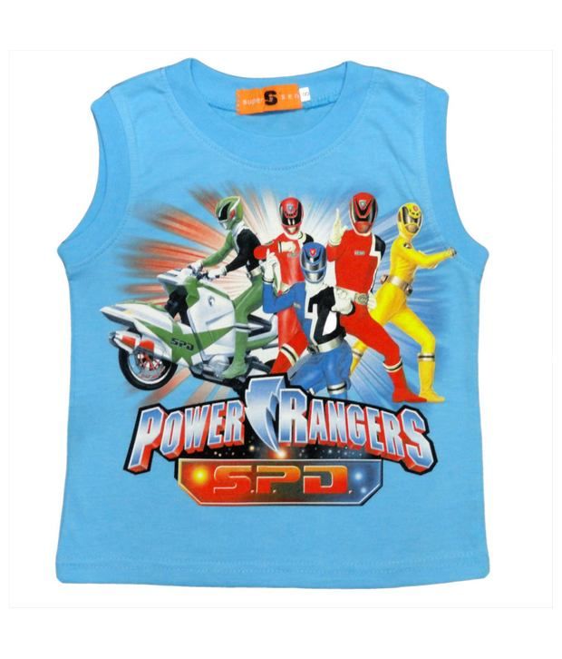 kids power ranger shirt