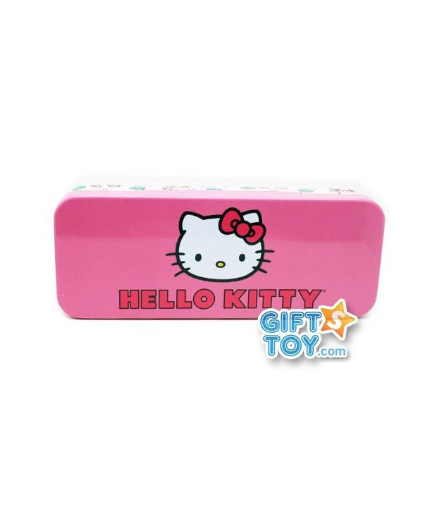 Sanrio Hello Kitty Tin Pencil Case (Picnic): Buy Online at Best Price ...