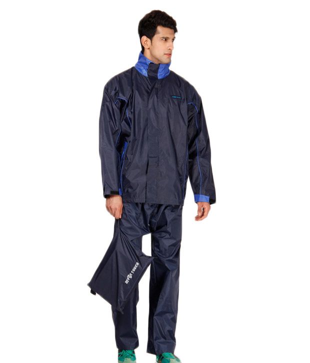 Rivon Touch Rainwear - Navy Blue 