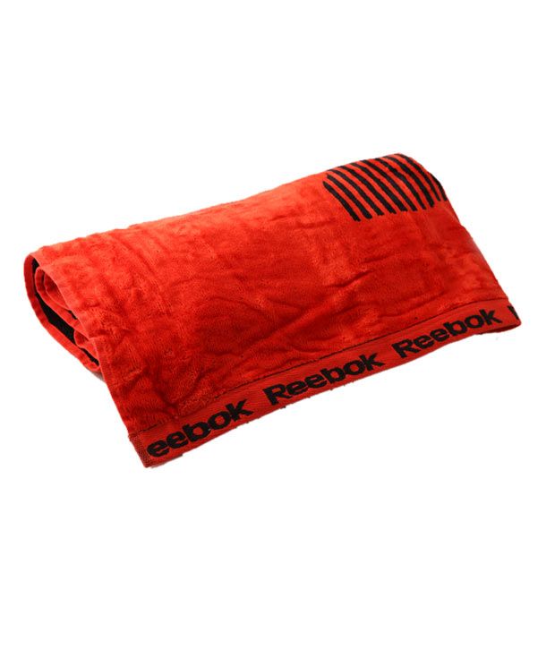 reebok bath towel