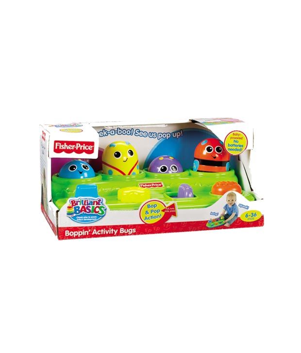 fisher price boppin activity bugs