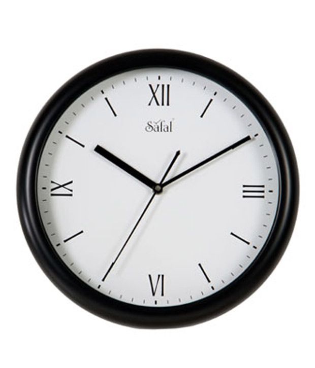 Safal Circular Analog Wall Clock SQ 1075 28 Pack of 1 Buy Safal