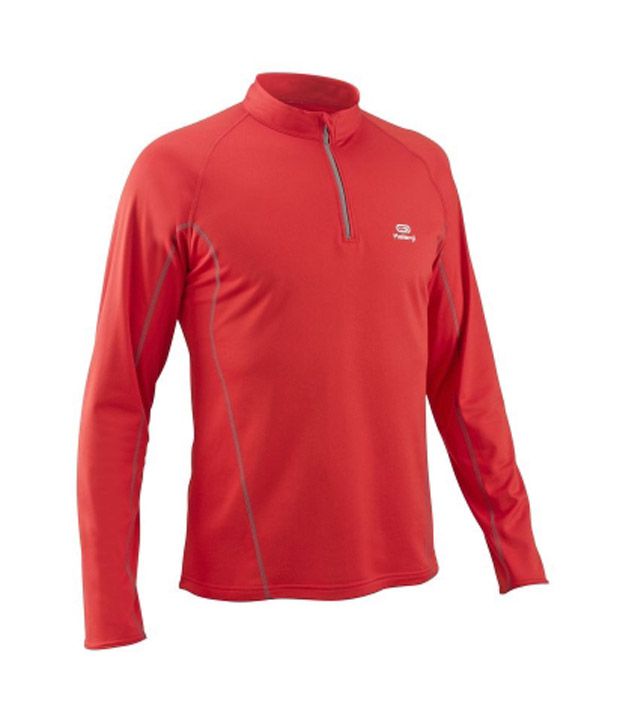 Buy Decathlon Red Full Sleeves T Shirt 
