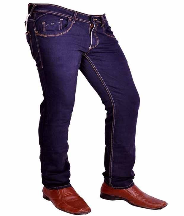 True Faith Plain Blue Jeans Buy True Faith Plain Blue Jeans Online at Best Prices in India on