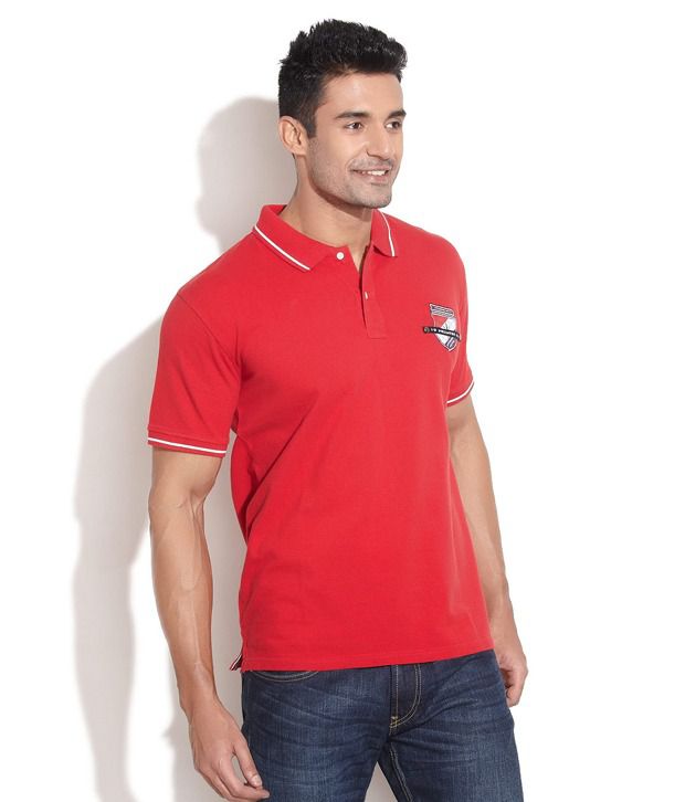 Daniel Hechter Smart Red Polo T Shirt - Buy Daniel Hechter Smart Red ...