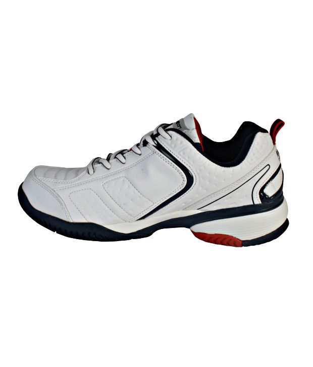 SG All Court White &amp; Navy Blue Sports Shoes Buy SG All