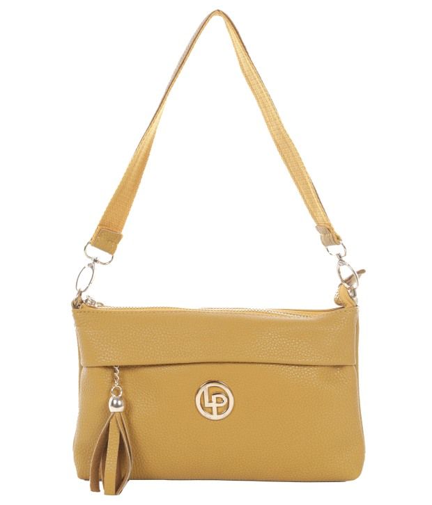 yellow cross body