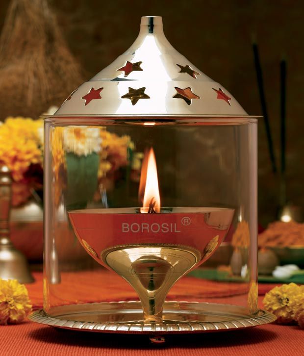 borosil glass for akhand diya