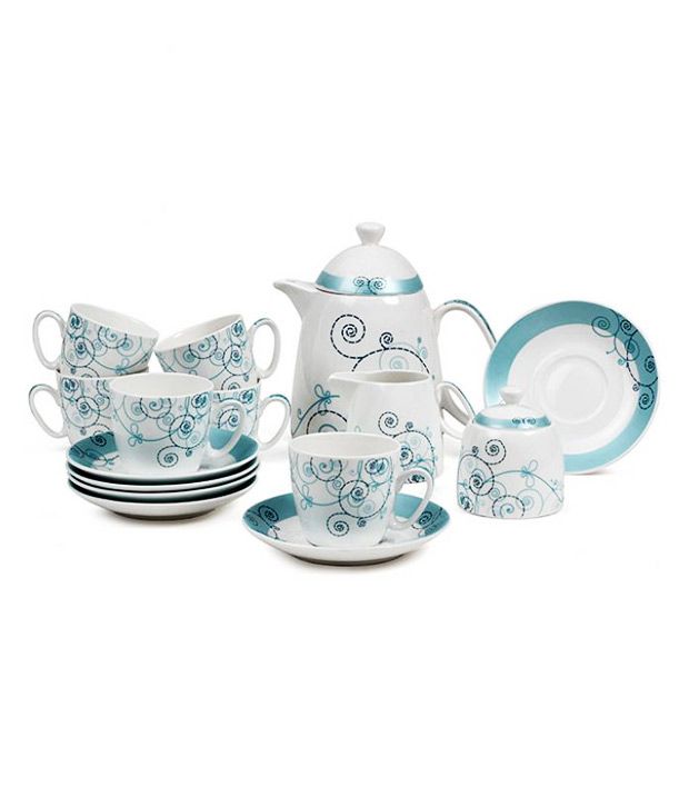 Jcpl Elegant Bone China Tea Set 15 Pcs Buy Online At Best Price In India Snapdeal