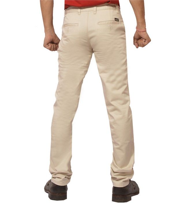 mens cream chinos