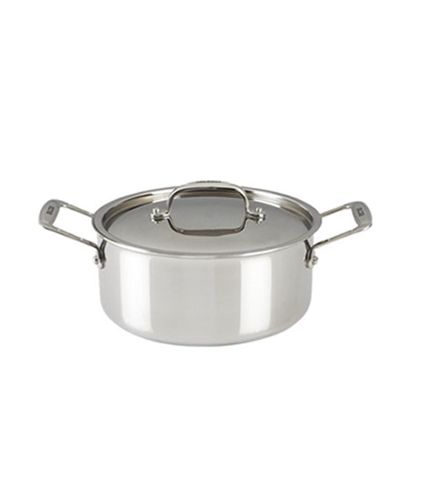     			Alda Tri Ply Stainless Steel Casserole With Lid - 20 Cm