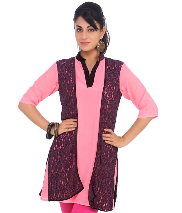 neon colour kurti