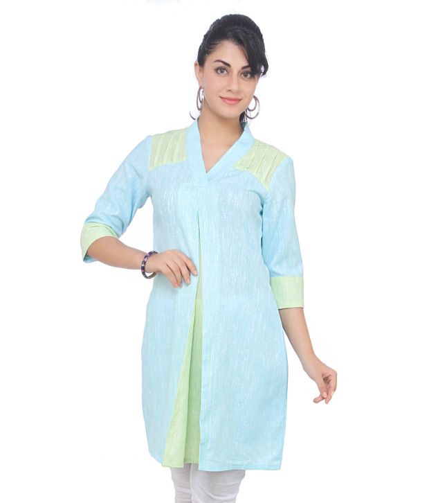 shawl collar kurti