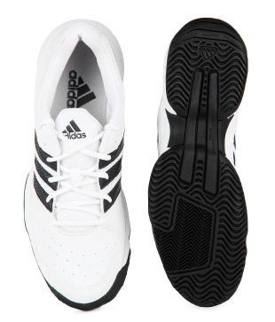 Adidas Swerve Str 2 White Tennis Shoes 