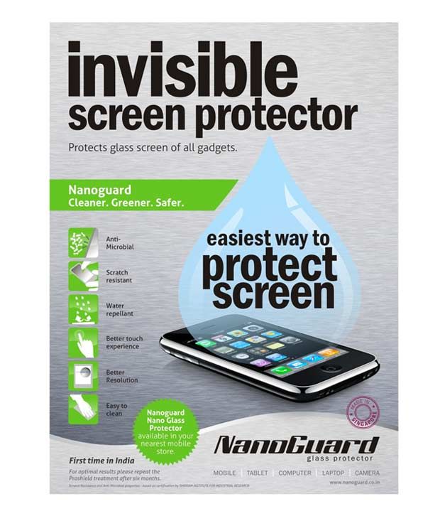 Nanoguard Universal Screen Guard for Mobile Phones Mobile Screen