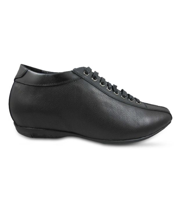 Buy Hike Gusto Black Height Increasing Elevator Shoes (+2 Buy Hike Gusto Black Height Increasing Elevator Shoes (+2