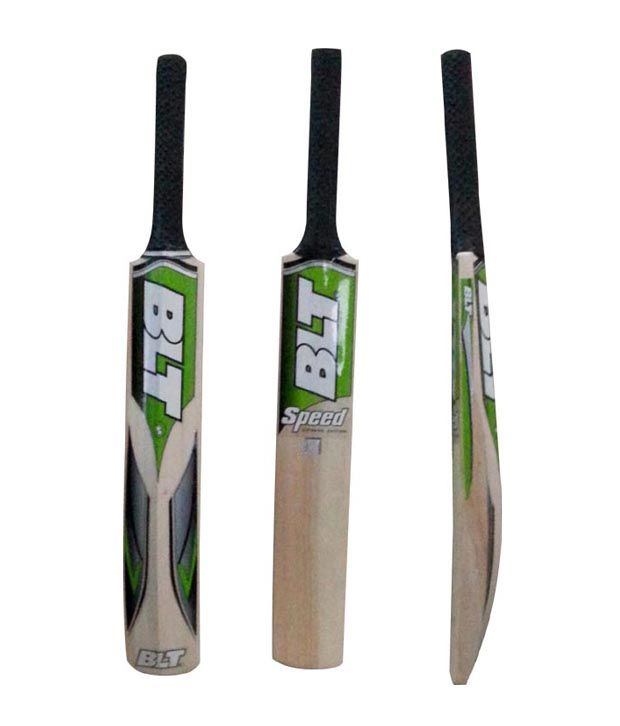 BLT Speed Kashmir Willow Cricket Bat For Leather Ball With Full Cover