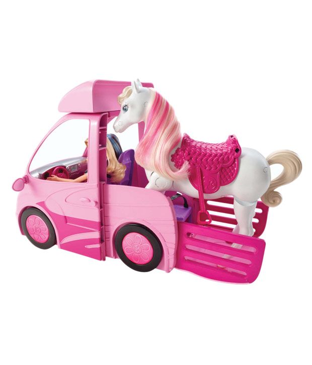 barbie and her sisters horse set