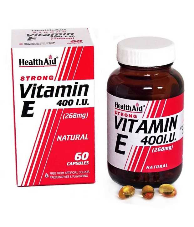     			Health Aid Vitamin E 400IU - 30 Capsules