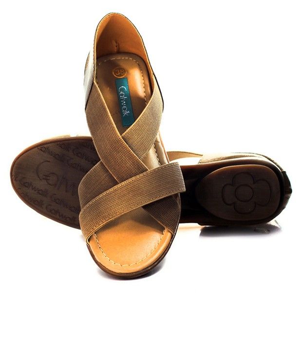 new look tan flat sandals