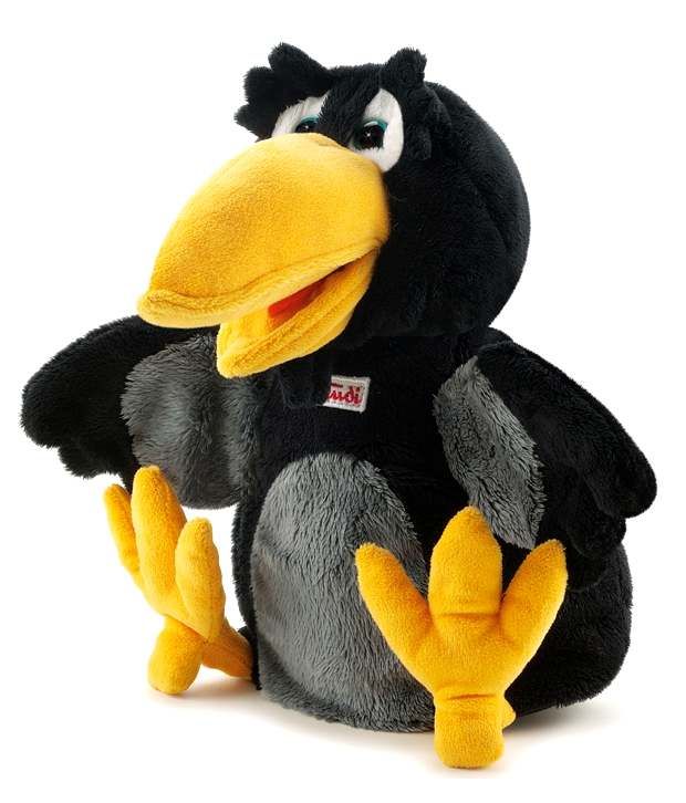 crow soft toy