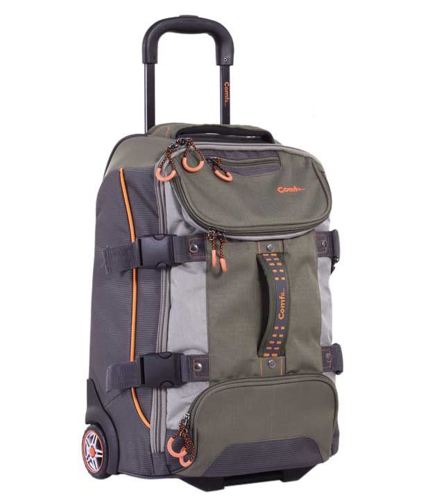 Comfii Suitkit Green 20&#39;Trolley Bag - Buy Comfii Suitkit Green 20&#39;Trolley Bag Online at Low ...