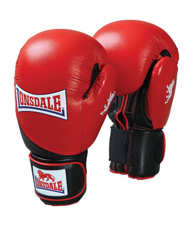 Lonsdale Pro Safe Spar Training Leather Boxing Gloves